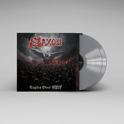 Eagles Over Hellfest (Limited Silver Edition) - Saxon [Colour Vinyl]