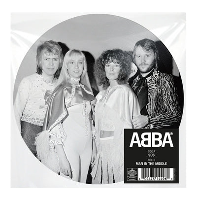 SOS/Man in the Middle (Picture Disc) - ABBA [Colour Vinyl]