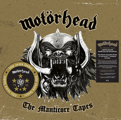 The Manticore Tapes (Deluxe Bookpack) - Motörhead [Colour Vinyl]