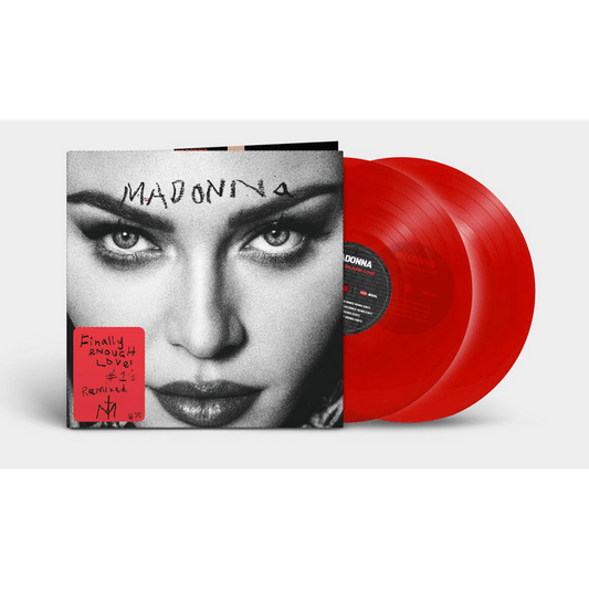 FINALLY ENOUGH LOVE (Exclusive 16 Track Red LP) - MADONNA [Colour Vinyl]