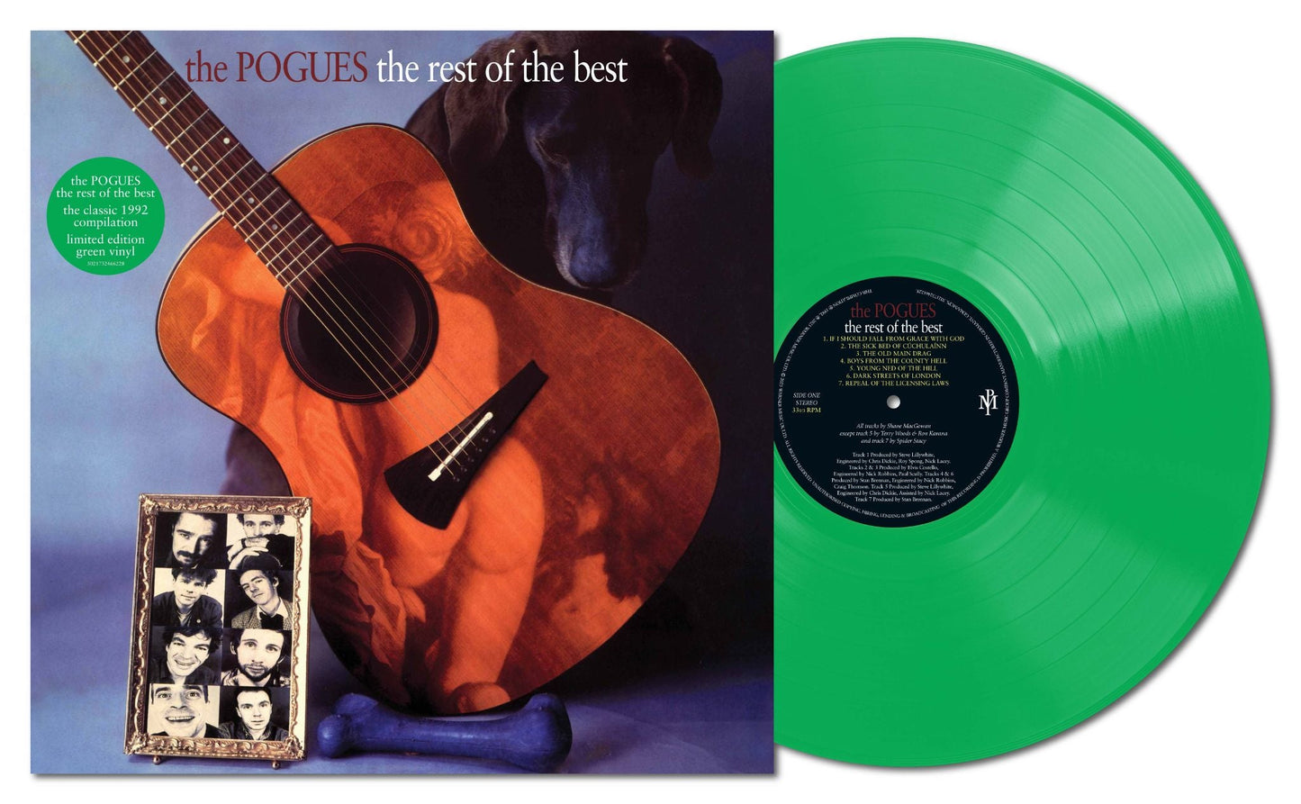 The Rest of the Best (Green Vinyl Edition) - The Pogues [Colour Vinyl]