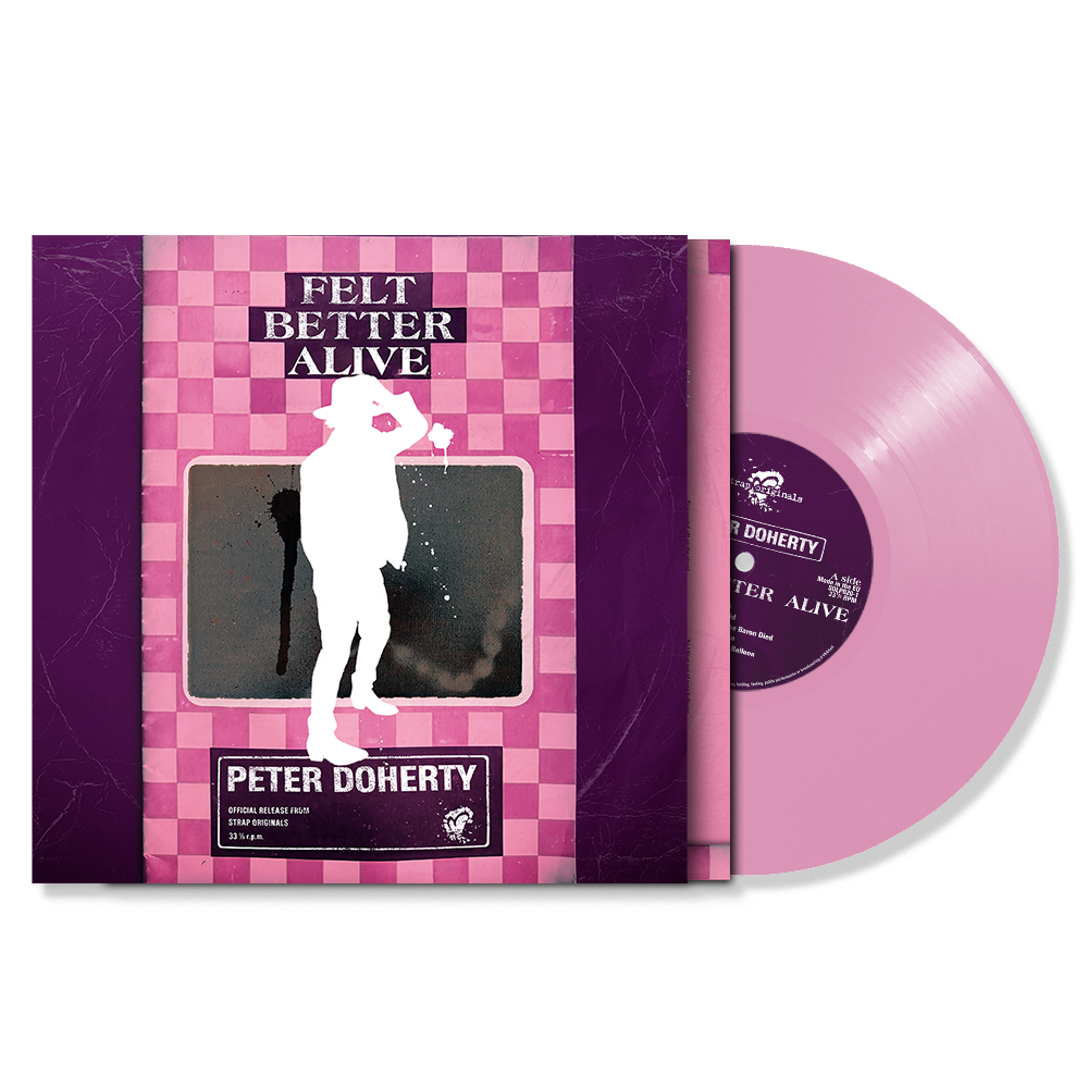 Felt Better Alive (Light Rose Edition) - Peter Doherty [Colour Vinyl]