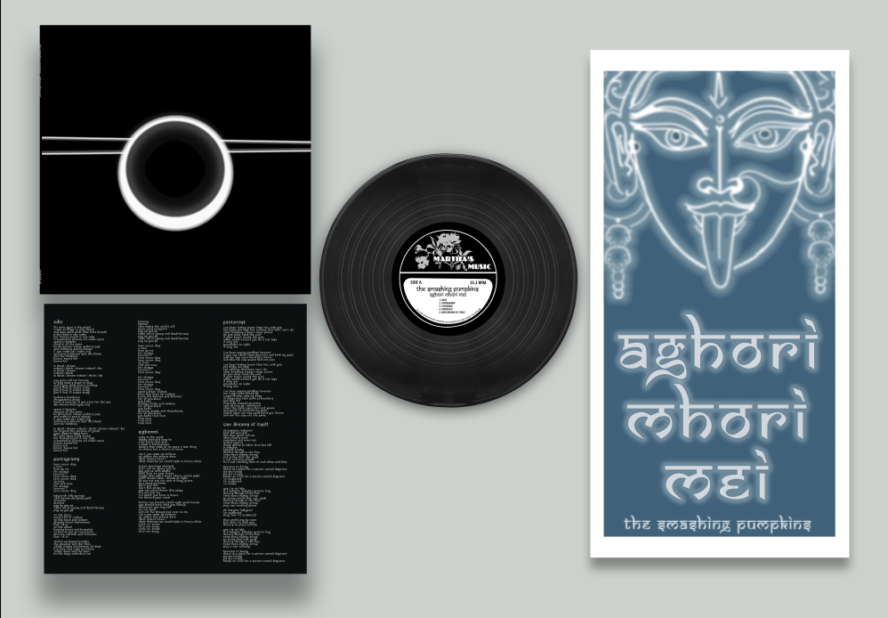 Aghori Mhori Mei (Indie Exclusive Black LP & Poster) - Smashing Pumpkins [VINYL]