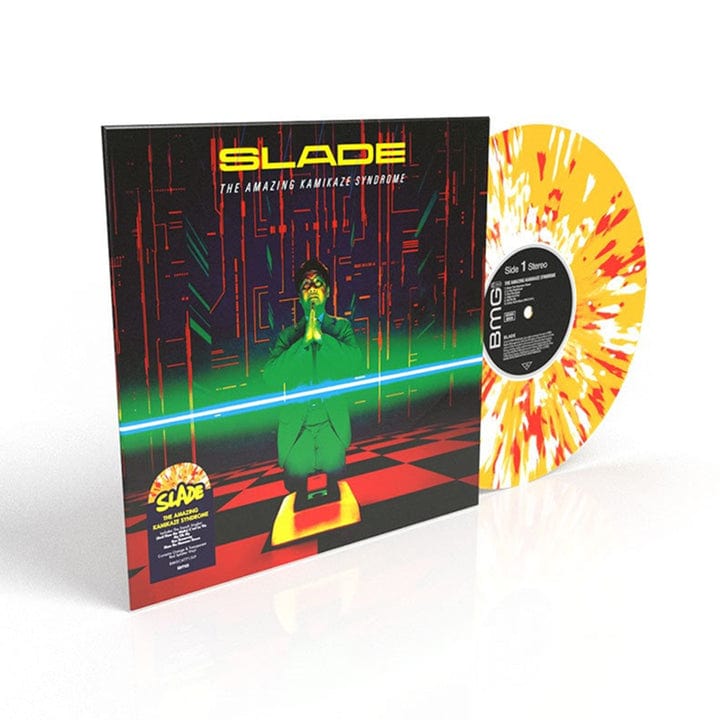 The Amazing Kamikaze Syndrome: (Orange & Red Splatter Edition) - Slade [Colour Vinyl]