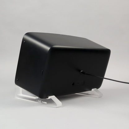 Line Phono: Acrylic Angler Speaker Stands