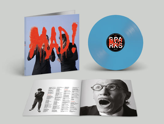 MAD! (Light Blue LP with lenticular sleeve) - Sparks [Colour Vinyl]