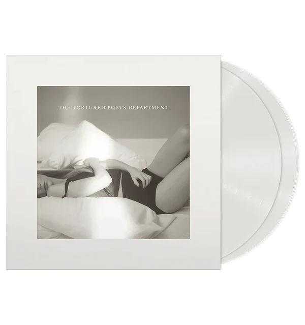 The Tortured Poets Department (Ghost White Edition + Bonus Track “The Manuscript”) - Taylor Swift [Colour Vinyl]