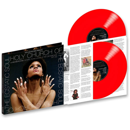 Holy Church of the Ecstatic Soul: A Higher Power: Gospel, Funk & Soul at the Crossroads 1971-83 (RSD 2023) - Various Artists [Red Vinyl]