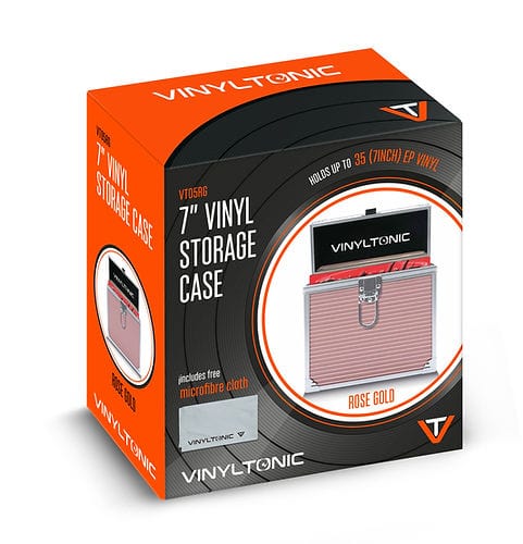 Vinyl Tonic 7” Storage Case, Rose Gold [Accessories]