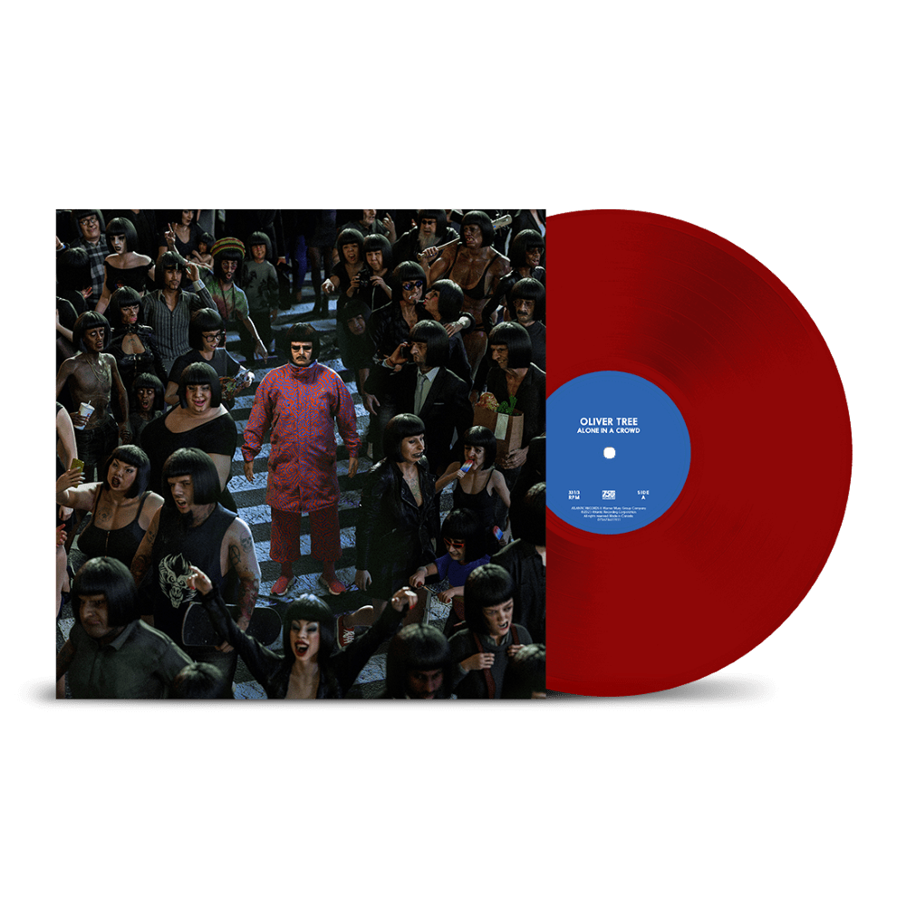 Alone in a Crowd (Indie Translucent Red Edition) - Oliver Tree [Colour Vinyl]