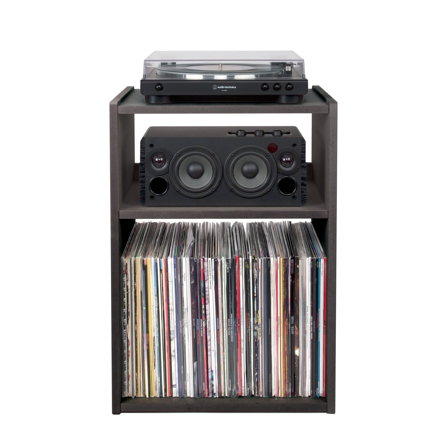 Line Phono: All-In-One Turntable / Speaker / Cube PLUS Stand Package