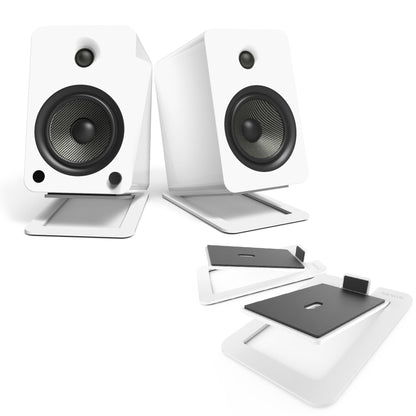Kanto: S6 Desktop Speaker Stands for YU6 / TUK (White / Pair)