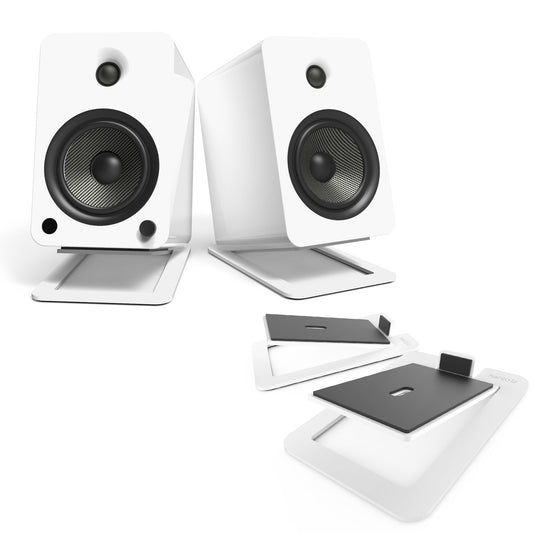 Kanto: S6 Desktop Speaker Stands for YU6 / TUK (White / Pair)