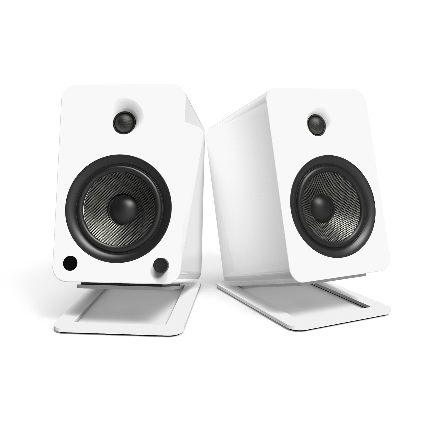 Kanto: S6 Desktop Speaker Stands for YU6 / TUK (White / Pair)