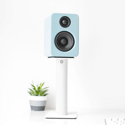 Kanto: SP9W Desktop Speaker Stands for YU2 / YU4 (9" Height / White / Pair)