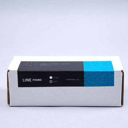 Line Phono: Acrylic Angler Speaker Stands