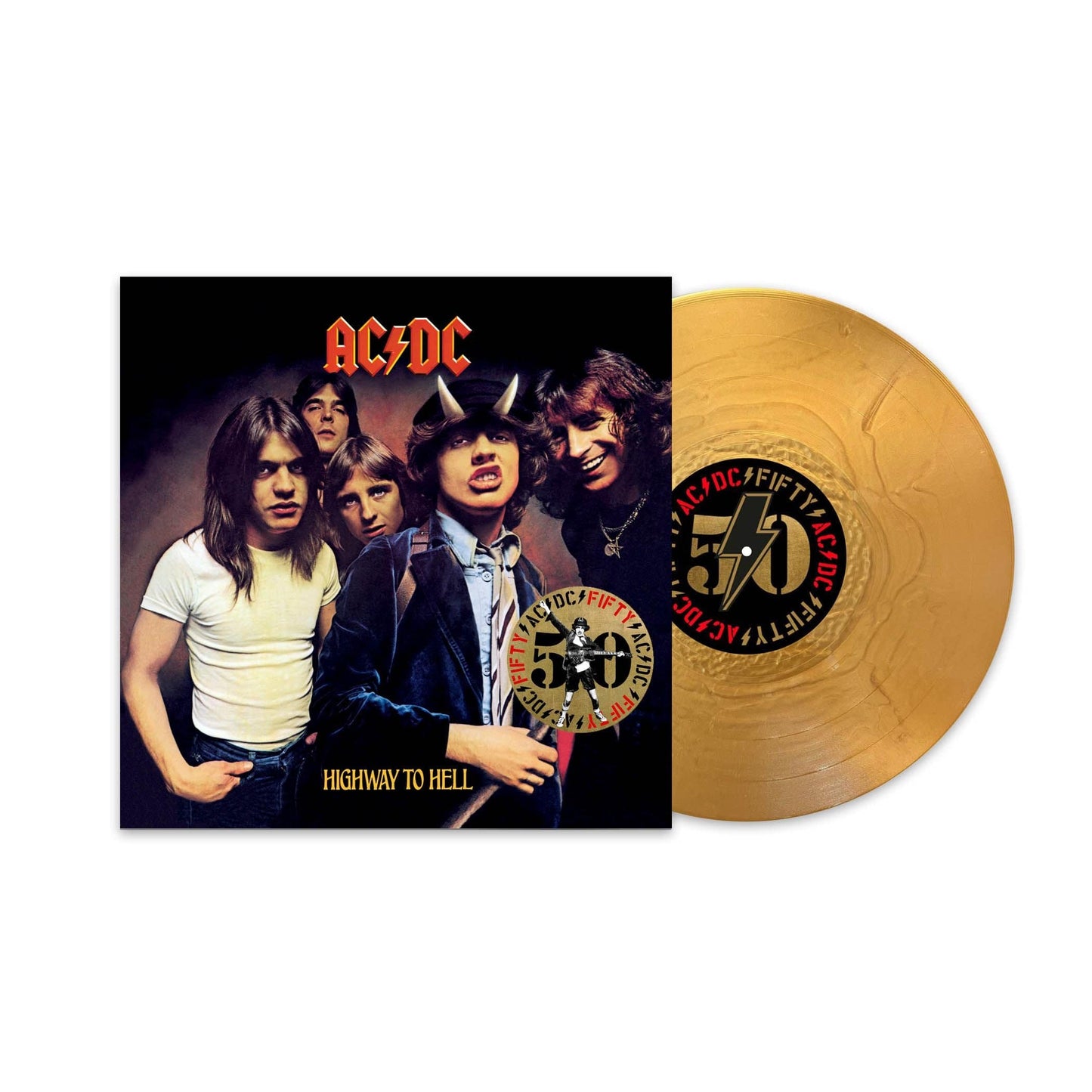 Highway To Hell (50th Anniversary Gold Edition) - AC/DC [Colour Vinyl]