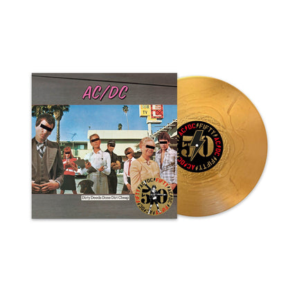 Dirty Deeds Done Dirt Cheap (50th Anniversary Gold Edition) - AC/DC [Colour Vinyl]