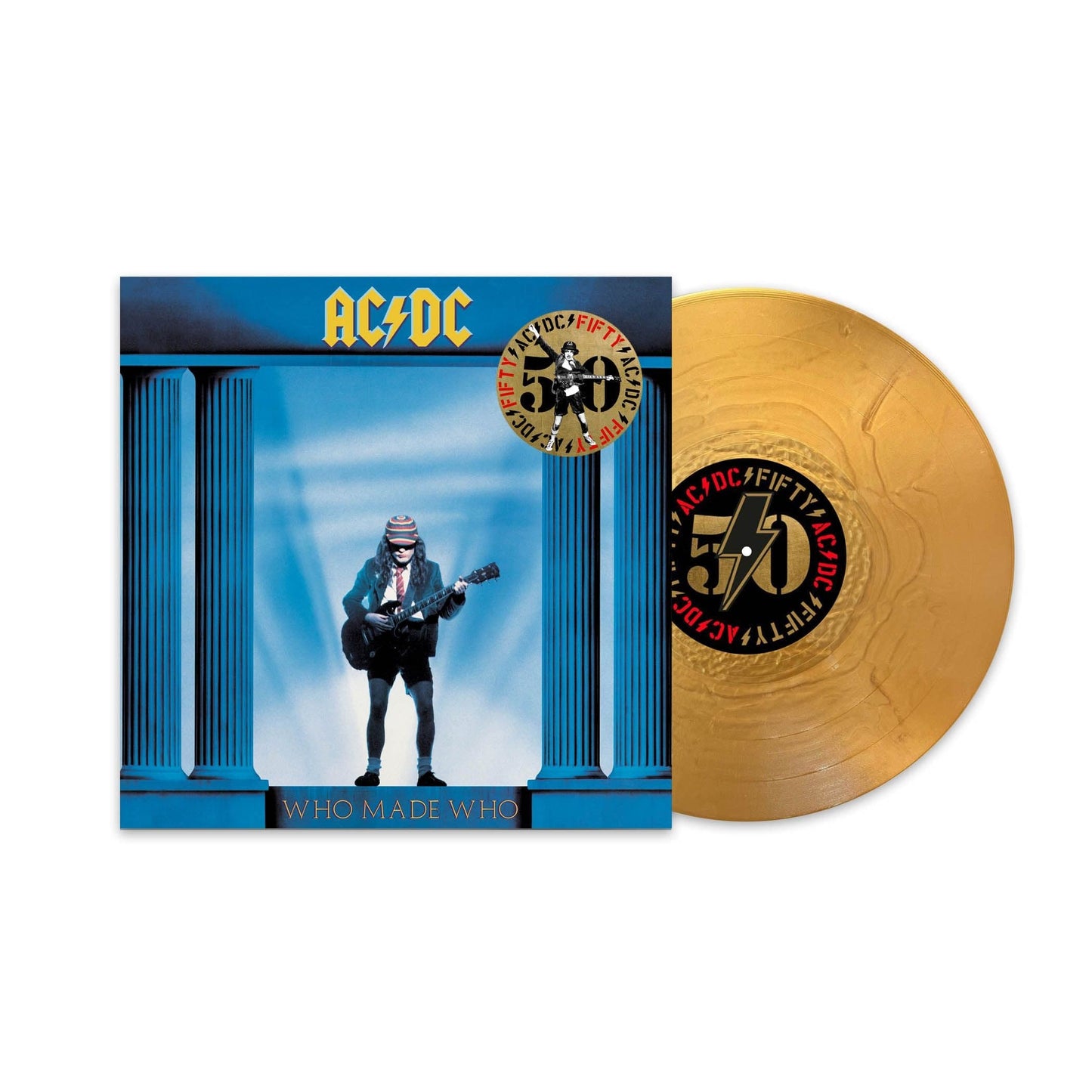 Who Made Who (50th Anniversary Gold Edition) - AC/DC [Colour Vinyl]