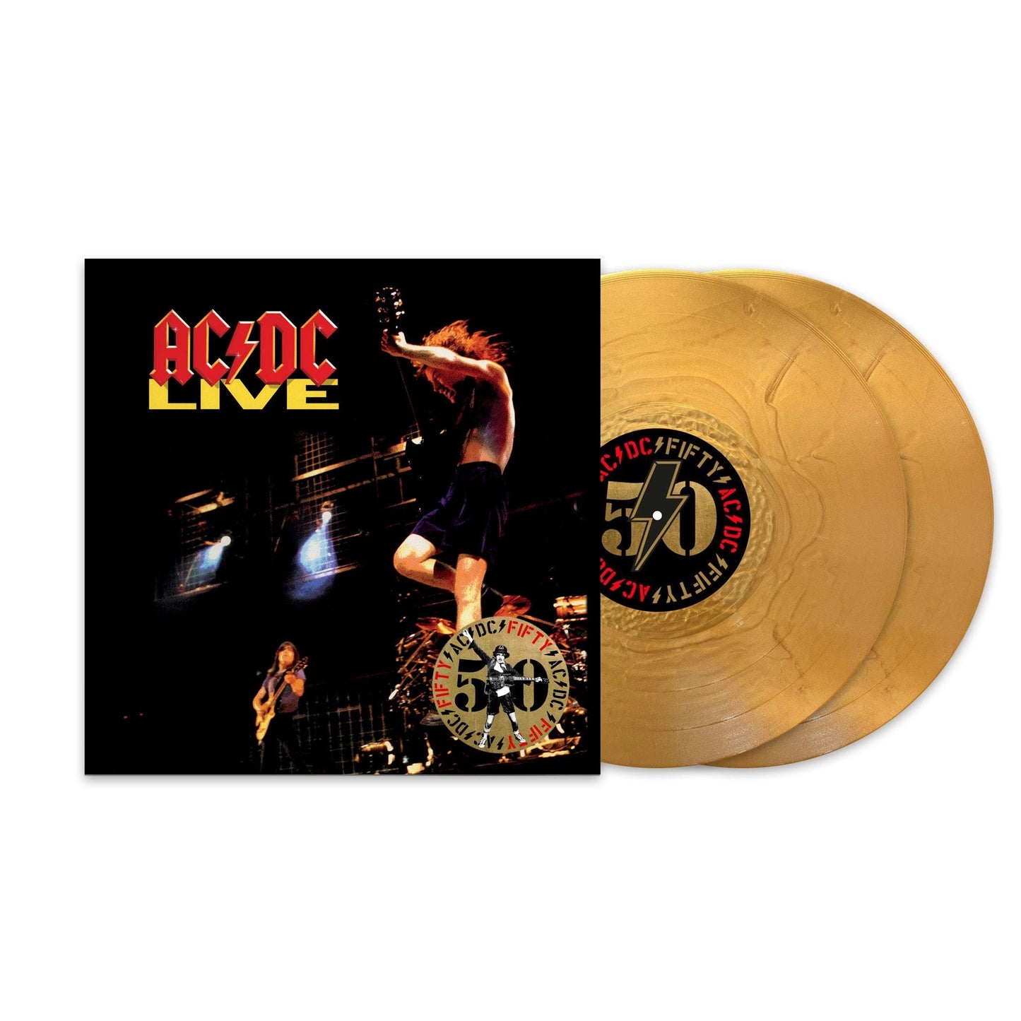 Live (50th Anniversary Gold Edition) - AC/DC [Colour Vinyl]