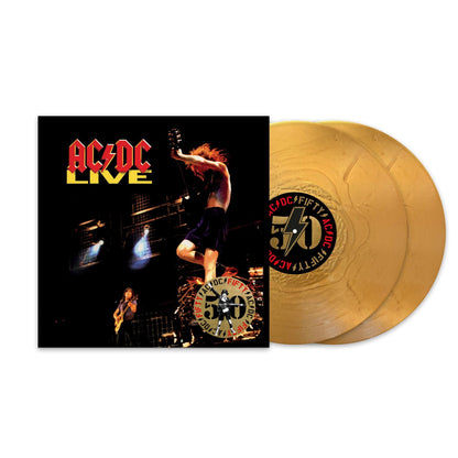 Live (50th Anniversary Gold Edition) - AC/DC [Colour Vinyl]