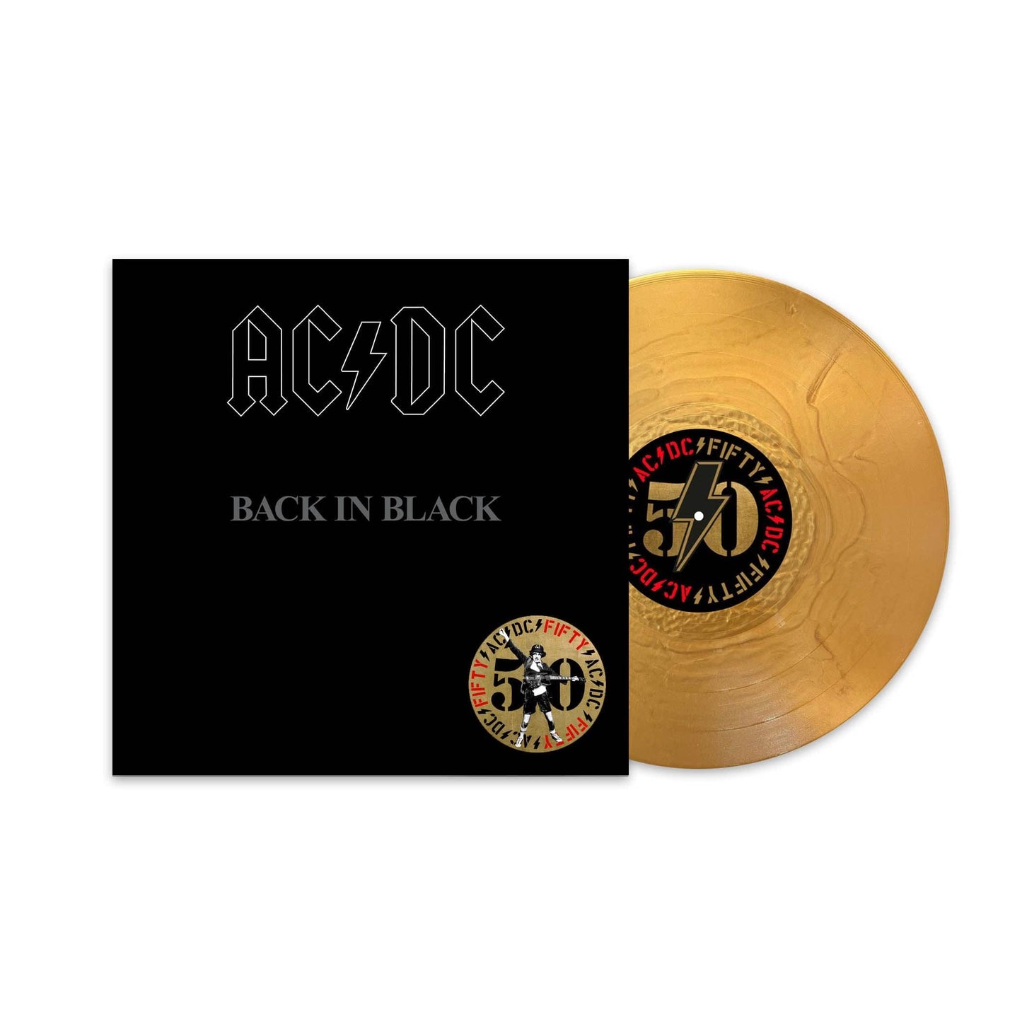 Back In Black (50th Anniversary Gold Edition) - AC/DC [Colour Vinyl]