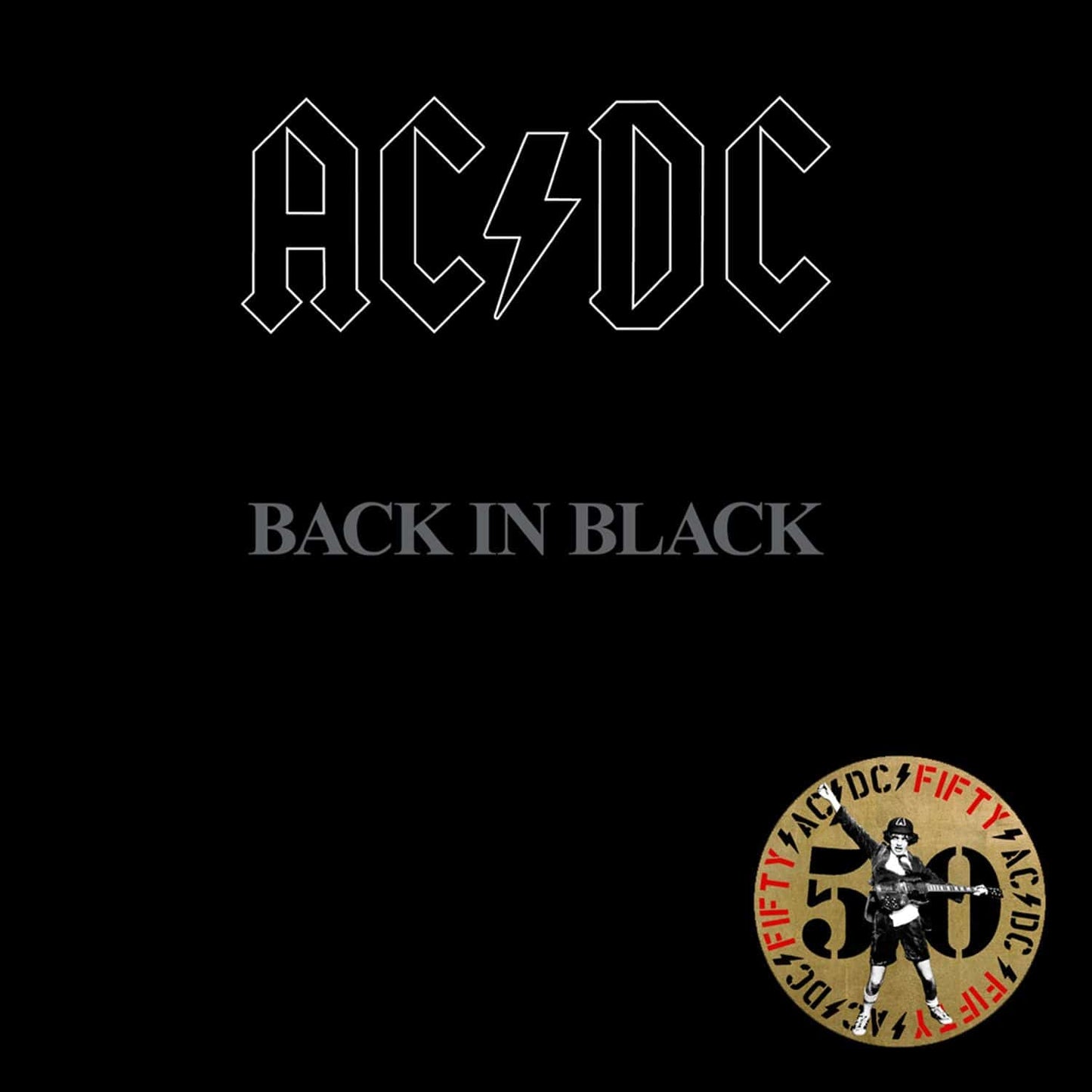 Back In Black (50th Anniversary Gold Edition) - AC/DC [Colour Vinyl]