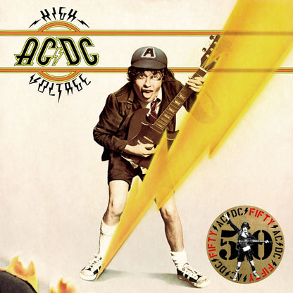 High Voltage (50th Anniversary Gold Edition) - AC/DC [Colour Vinyl]