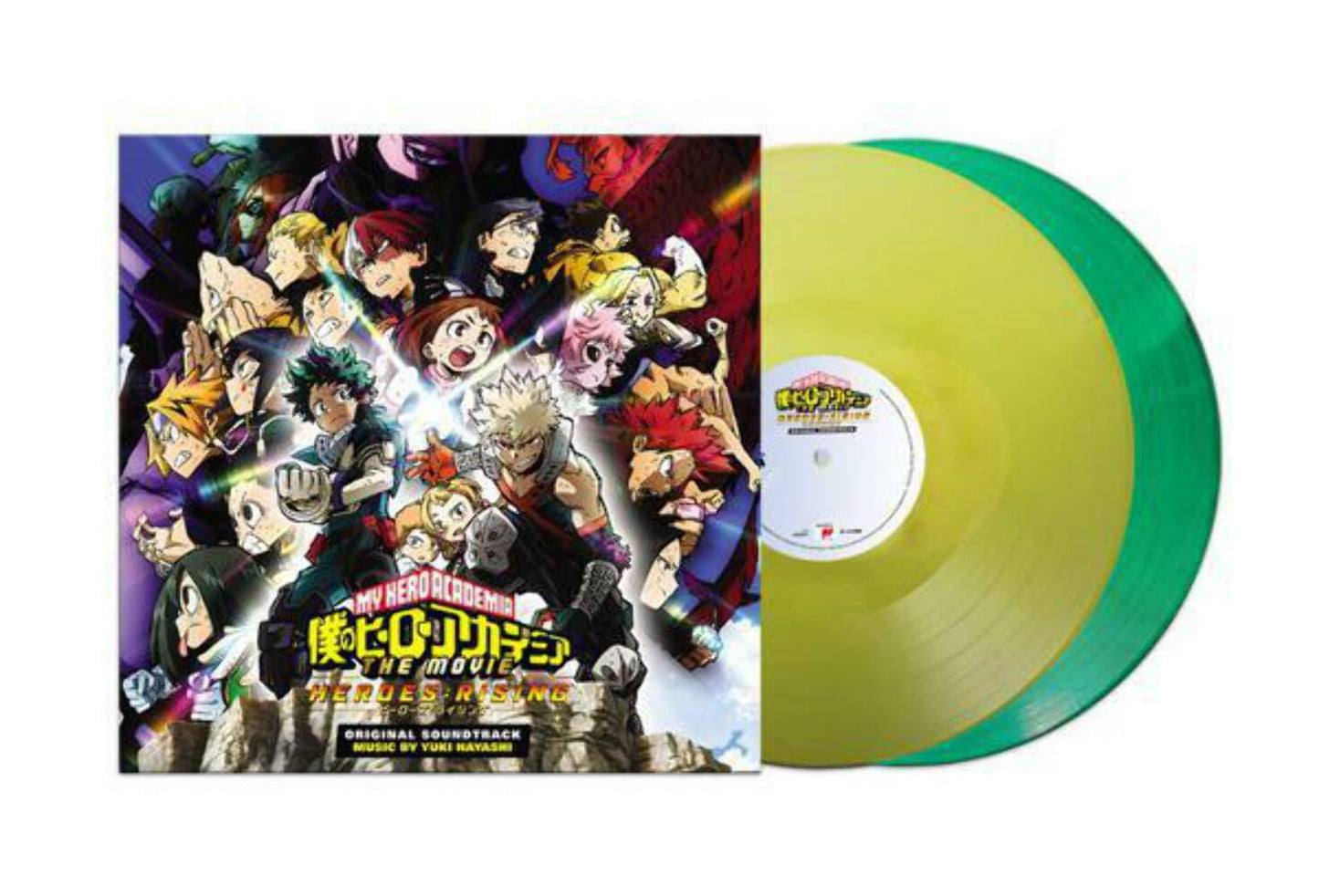 My Hero Academia: Heroes Rising OST - Yuki Hayashi [Colour Vinyl]