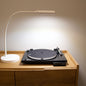 Reliable Corp.: UberLight Flex Turntable Lamp - White / Tabletop Model